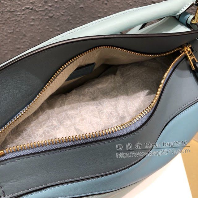 LOEWE經典爆款包包 羅意威中號Puzzle幾何拼接手提斜挎包 10171  tcl1143